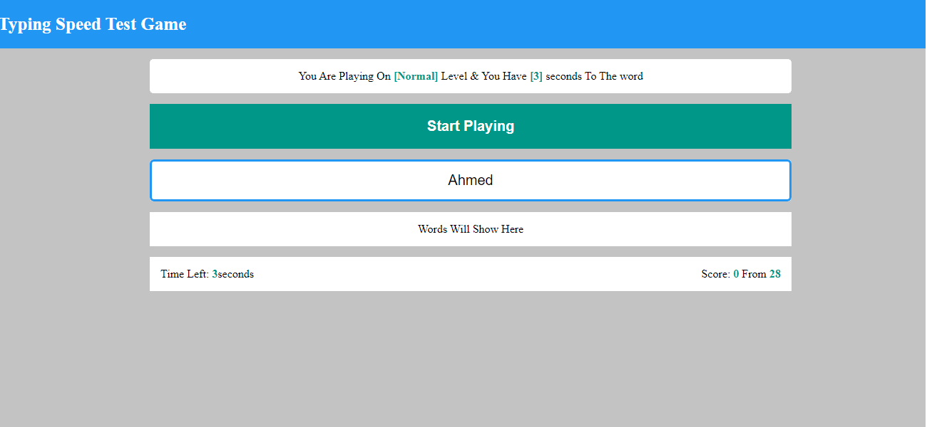 Typing-Speed-Test-Game